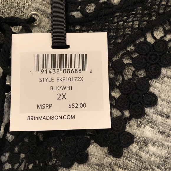 89th & Madison Marled Top - Picture 3 of 6